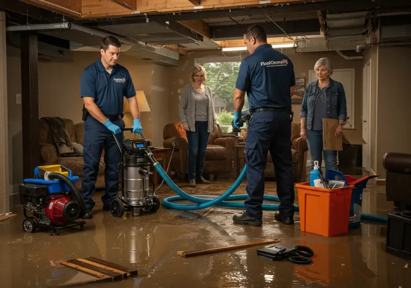 Basement Water Extraction and Removal Techniques process in Jamestown, TN